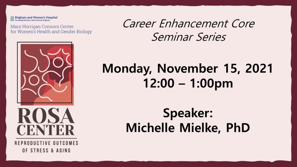 11/15/21 - ROSA Center Seminar: 