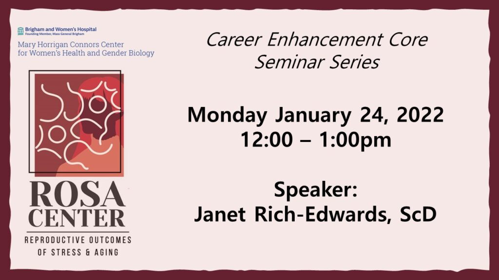 01/24/22- ROSA Center Seminar: 