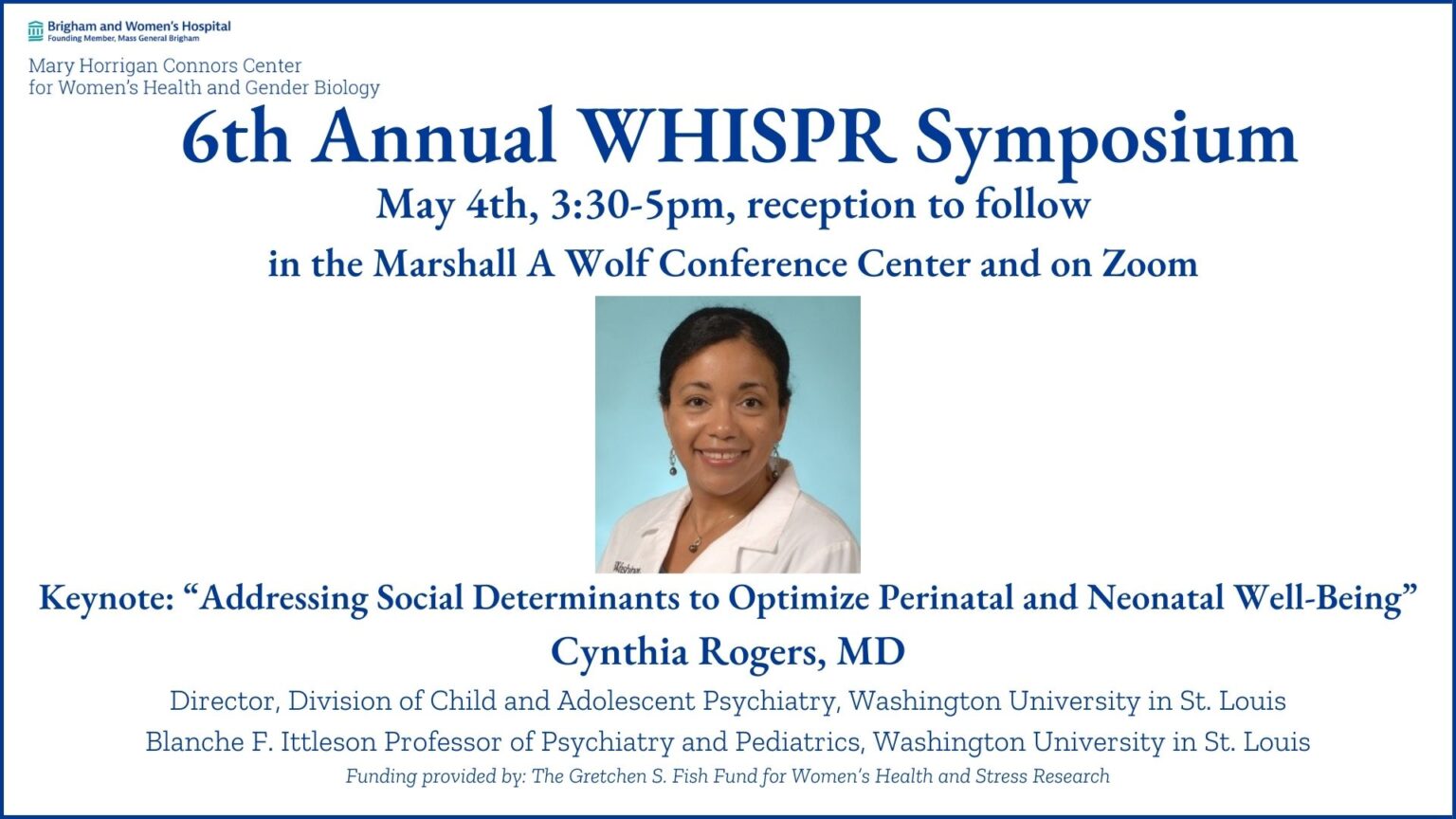 The Connors Center 6th Annual WHISPR Symposium