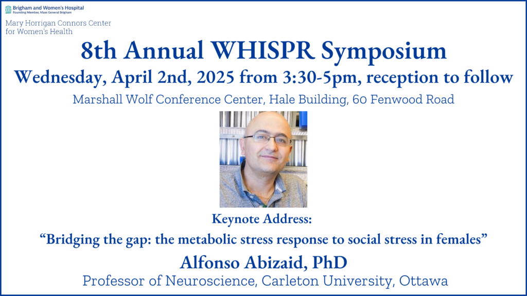 4/2/25: The 8th Annual WHISPR Symposium