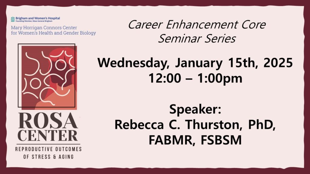 2/19/25 ROSA Center Seminar: 