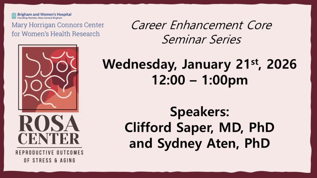 1/21/26 ROSA Center Seminar: